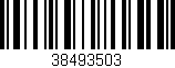 Código de barras (EAN, GTIN, SKU, ISBN): '38493503'