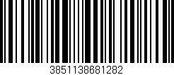 Código de barras (EAN, GTIN, SKU, ISBN): '3851138681282'