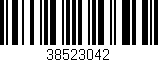 Código de barras (EAN, GTIN, SKU, ISBN): '38523042'