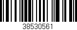 Código de barras (EAN, GTIN, SKU, ISBN): '38530561'