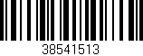 Código de barras (EAN, GTIN, SKU, ISBN): '38541513'