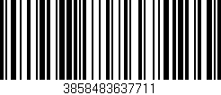 Código de barras (EAN, GTIN, SKU, ISBN): '3858483637711'