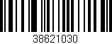 Código de barras (EAN, GTIN, SKU, ISBN): '38621030'