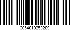 Código de barras (EAN, GTIN, SKU, ISBN): '3864019259289'