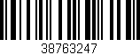 Código de barras (EAN, GTIN, SKU, ISBN): '38763247'