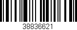 Código de barras (EAN, GTIN, SKU, ISBN): '38836621'