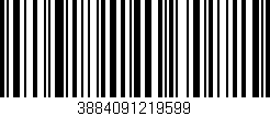 Código de barras (EAN, GTIN, SKU, ISBN): '3884091219599'