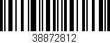 Código de barras (EAN, GTIN, SKU, ISBN): '38872812'