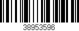 Código de barras (EAN, GTIN, SKU, ISBN): '38953596'
