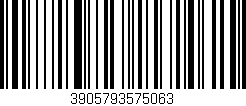 Código de barras (EAN, GTIN, SKU, ISBN): '3905793575063'