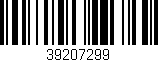 Código de barras (EAN, GTIN, SKU, ISBN): '39207299'