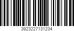 Código de barras (EAN, GTIN, SKU, ISBN): '3923227131234'