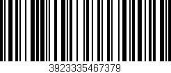 Código de barras (EAN, GTIN, SKU, ISBN): '3923335467379'