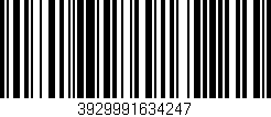 Código de barras (EAN, GTIN, SKU, ISBN): '3929991634247'