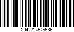 Código de barras (EAN, GTIN, SKU, ISBN): '3942724545566'