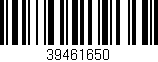 Código de barras (EAN, GTIN, SKU, ISBN): '39461650'