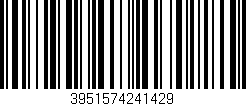 Código de barras (EAN, GTIN, SKU, ISBN): '3951574241429'