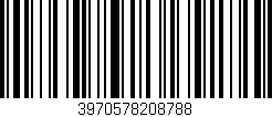 Código de barras (EAN, GTIN, SKU, ISBN): '3970578208788'