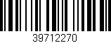 Código de barras (EAN, GTIN, SKU, ISBN): '39712270'