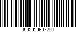 Código de barras (EAN, GTIN, SKU, ISBN): '3983029607290'