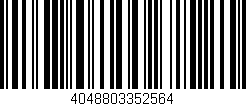 Código de barras (EAN, GTIN, SKU, ISBN): '4048803352564'