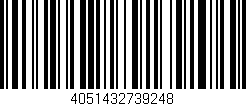 Código de barras (EAN, GTIN, SKU, ISBN): '4051432739248'