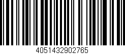 Código de barras (EAN, GTIN, SKU, ISBN): '4051432902765'