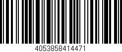 Código de barras (EAN, GTIN, SKU, ISBN): '4053858414471'