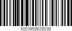 Código de barras (EAN, GTIN, SKU, ISBN): '4053858628038'