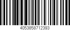 Código de barras (EAN, GTIN, SKU, ISBN): '4053858712393'