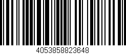 Código de barras (EAN, GTIN, SKU, ISBN): '4053858823648'