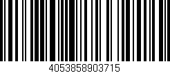 Código de barras (EAN, GTIN, SKU, ISBN): '4053858903715'
