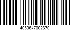 Código de barras (EAN, GTIN, SKU, ISBN): '4060647882670'