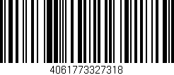 Código de barras (EAN, GTIN, SKU, ISBN): '4061773327318'