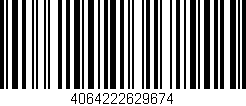 Código de barras (EAN, GTIN, SKU, ISBN): '4064222629674'