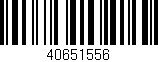 Código de barras (EAN, GTIN, SKU, ISBN): '40651556'