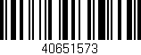 Código de barras (EAN, GTIN, SKU, ISBN): '40651573'