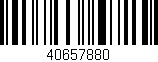 Código de barras (EAN, GTIN, SKU, ISBN): '40657880'