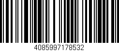 Código de barras (EAN, GTIN, SKU, ISBN): '4085997178532'