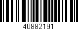 Código de barras (EAN, GTIN, SKU, ISBN): '40882191'