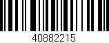 Código de barras (EAN, GTIN, SKU, ISBN): '40882215'