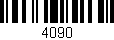 Código de barras (EAN, GTIN, SKU, ISBN): '4090'