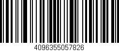 Código de barras (EAN, GTIN, SKU, ISBN): '4096355057826'