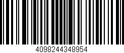 Código de barras (EAN, GTIN, SKU, ISBN): '4098244348954'