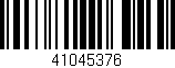 Código de barras (EAN, GTIN, SKU, ISBN): '41045376'