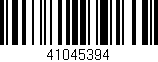 Código de barras (EAN, GTIN, SKU, ISBN): '41045394'