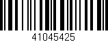 Código de barras (EAN, GTIN, SKU, ISBN): '41045425'