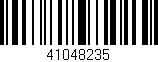 Código de barras (EAN, GTIN, SKU, ISBN): '41048235'