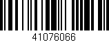 Código de barras (EAN, GTIN, SKU, ISBN): '41076066'