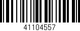 Código de barras (EAN, GTIN, SKU, ISBN): '41104557'